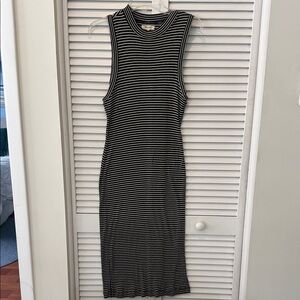 Madewell Mockneck Sleeveless Dress